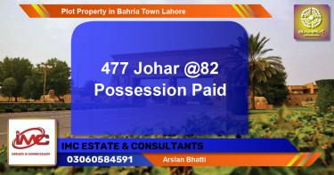 Residential Plot for Sale in Bahria Town, Lahore - (BP-38674)