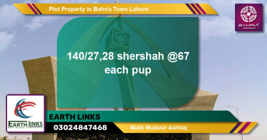 Residential Plot for Sale in Bahria Town, Lahore - (BP-38675)