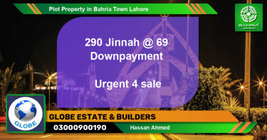 Residential Plot for Sale in Bahria Town, Lahore - (BP-38686)