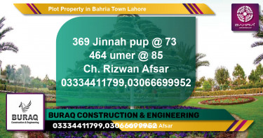 Residential Plot for Sale in Bahria Town, Lahore - (BP-38688)