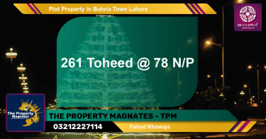 Residential Plot for Sale in Bahria Town, Lahore - (BP-38711)