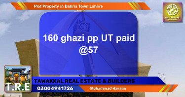 Residential Plot for Sale in Bahria Town, Lahore - (BP-38780)