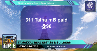 Residential Plot for Sale in Bahria Town, Lahore - (BP-38782)