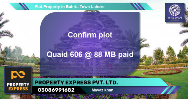 Residential Plot for Sale in Bahria Town, Lahore - (BP-38814)