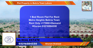 Residential Plot for Sale in Bahria Town, Lahore - (BP-38852)