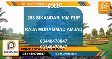 Residential Plot for Sale in Bahria Town, Lahore - (BP-38861)