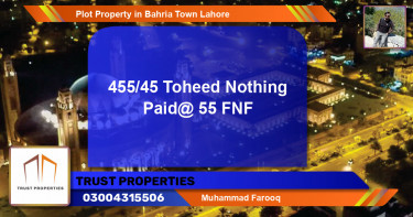 Residential Plot for Sale in Bahria Town, Lahore - (BP-38886)