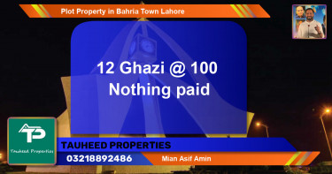 Residential Plot for Sale in Bahria Town, Lahore - (BP-38982)