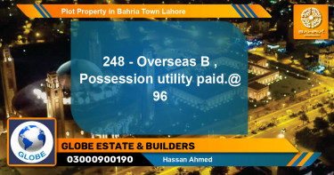 Residential Plot for Sale in Bahria Town, Lahore - (BP-38987)
