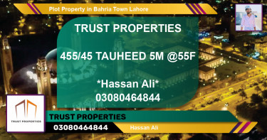 Residential Plot for Sale in Bahria Town, Lahore - (BP-39054)