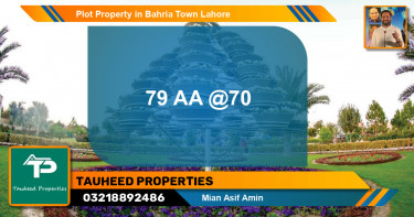 Residential Plot for Sale in Bahria Town, Lahore - (BP-39089)