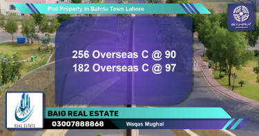 Residential Plot for Sale in Bahria Town, Lahore - (BP-39128)