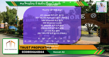 Residential Plot for Sale in Bahria Town, Lahore - (BP-39200)
