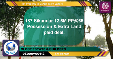 Residential Plot for Sale in Bahria Town, Lahore - (BP-39346)