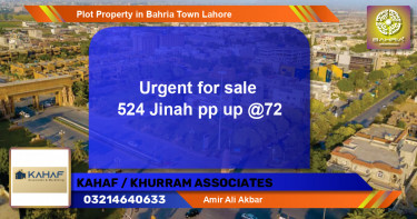 Residential Plot for Sale in Bahria Town, Lahore - (BP-39376)