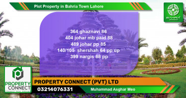 Residential Plot for Sale in Bahria Town, Lahore - (BP-39474)