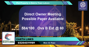Residential Plot for Sale in Bahria Town, Lahore - (BP-39542)