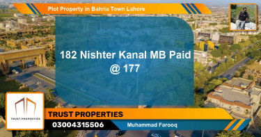 Residential Plot for Sale in Bahria Town, Lahore - (BP-39554)
