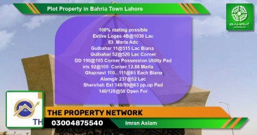 Residential Plot for Sale in Bahria Town, Lahore - (BP-39615)
