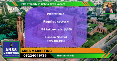 Residential Plot for Sale in Bahria Town, Lahore - (BP-39668)