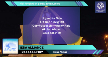 Residential Plot for Sale in Bahria Town, Lahore - (BP-39727)
