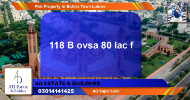 Residential Plot for Sale in Bahria Town, Lahore - (BP-39733)