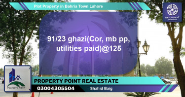 Residential Plot for Sale in Bahria Town, Lahore - (BP-39873)