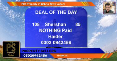 Residential Plot for Sale in Bahria Town, Lahore - (BP-39898)