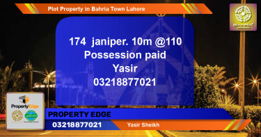 Residential Plot for Sale in Bahria Town, Lahore - (BP-39901)