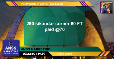 Residential Plot for Sale in Bahria Town, Lahore - (BP-39943)