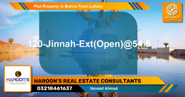 Residential Plot for Sale in Bahria Town, Lahore - (BP-39971)