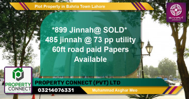 Residential Plot for Sale in Bahria Town, Lahore - (BP-39973)