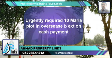 Residential Plot for Sale in Bahria Town, Lahore - (BP-39995)