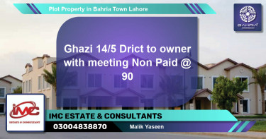 Residential Plot for Sale in Bahria Town, Lahore - (BP-40059)