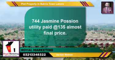 Residential Plot for Sale in Bahria Town, Lahore - (BP-40066)