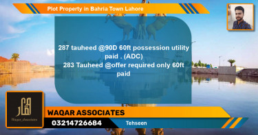 Residential Plot for Sale in Bahria Town, Lahore - (BP-40071)