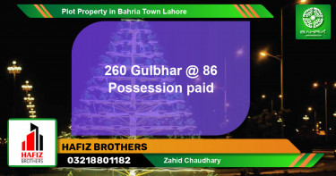 Residential Plot for Sale in Bahria Town, Lahore - (BP-40077)