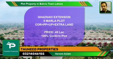 Residential Plot for Sale in Bahria Town, Lahore - (BP-40158)