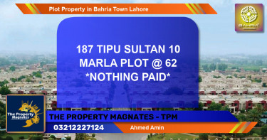 Residential Plot for Sale in Bahria Town, Lahore - (BP-40270)