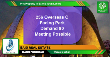 Residential Plot for Sale in Bahria Town, Lahore - (BP-40278)