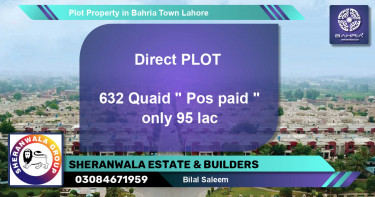 Residential Plot for Sale in Bahria Town, Lahore - (BP-40325)