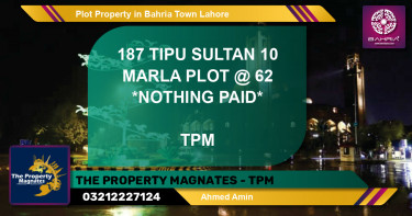 Residential Plot for Sale in Bahria Town, Lahore - (BP-40329)