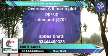 Residential Plot for Sale in Bahria Town, Lahore - (BP-40411)