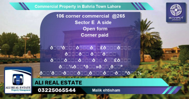 Commercial Property for Sale in Bahria Town, Lahore - (BP-40428)