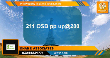 Residential Plot for Sale in Bahria Town, Lahore - (BP-40474)