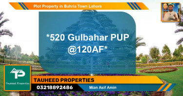 Residential Plot for Sale in Bahria Town, Lahore - (BP-40566)