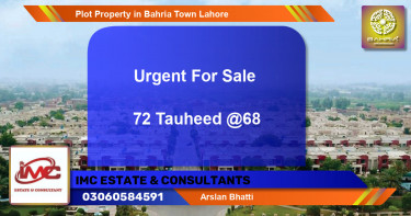 Residential Plot for Sale in Bahria Town, Lahore - (BP-40588)