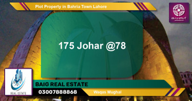 Residential Plot for Sale in Bahria Town, Lahore - (BP-40644)