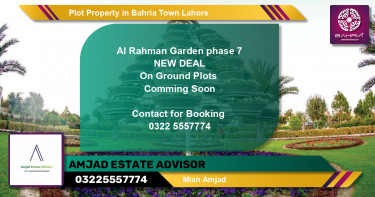 Residential Plot for Sale in Bahria Town, Lahore - (BP-40664)