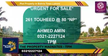 Residential Plot for Sale in Bahria Town, Lahore - (BP-40665)